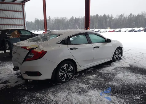 2017 Honda Civic Ex-L z USA, uszkodzony, nr VIN 19XFC1F73HE202409